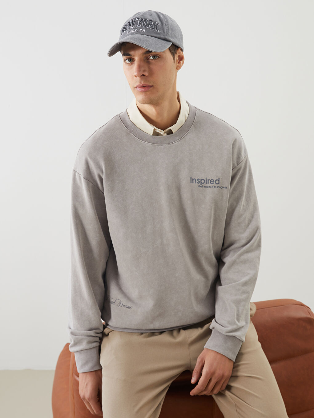 VAULTROOM ICON CREWNECK / GREY XLサイズ XL/希少/VAULTROOM ICON CREWNECK / GREY