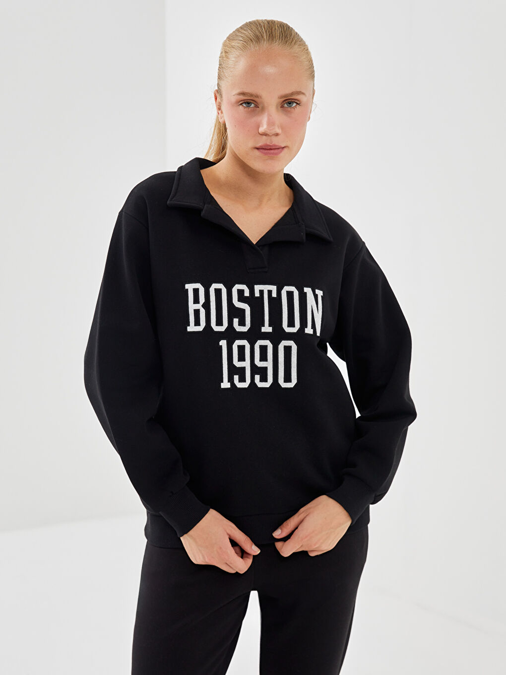 Sweater hoodie polos discount