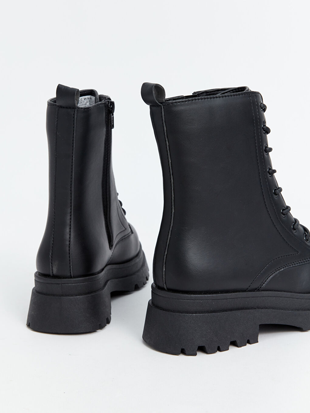 Women's Lace-Up and Zipper Boots -W4CA63Z8-HUC - W4CA63Z8-HUC - LC Waikiki