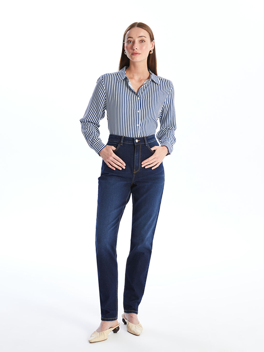 激安 超特価商店街  Jeans Women Fit Mom -W4CB75Z8-309 Waikiki LC - W4CB75Z8-309 - 邦画・日本映画