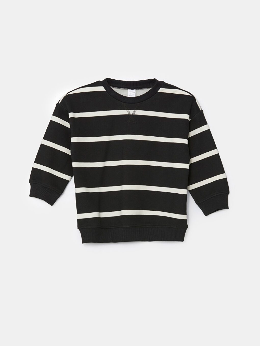 Baby Jungen SCHWARZ Sweatshirt W4CH38Z1 LEG W4CH38Z1 LEG LC Waikiki