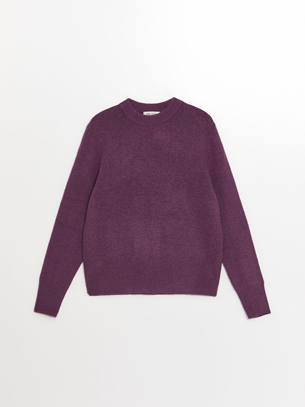 Crew Neck Women's Knitwear Sweater -W4CK55Z8-GZJ - W4CK55Z8-GZJ - LC Waikiki