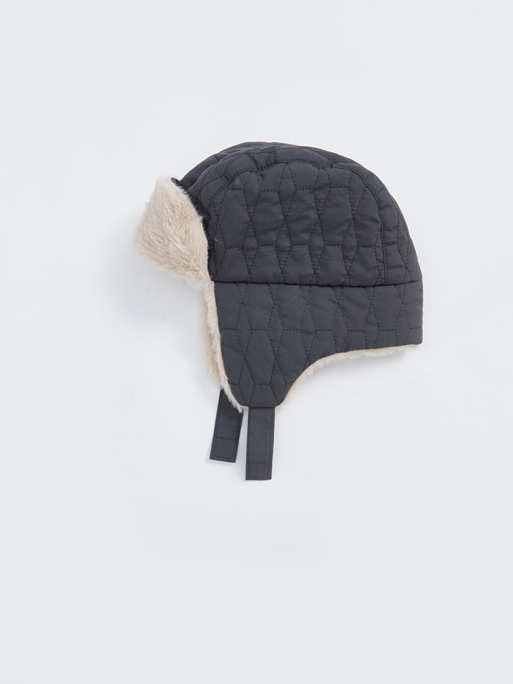 Малыши-Мальчики Серый Шапка ушанка -W4CM82Z1-JNM - W4CM82Z1-JNM - LC Waikiki