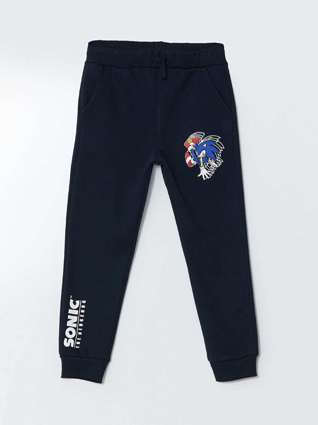 Elasticated Waist Sonic Printed Boys' Thick Jogger