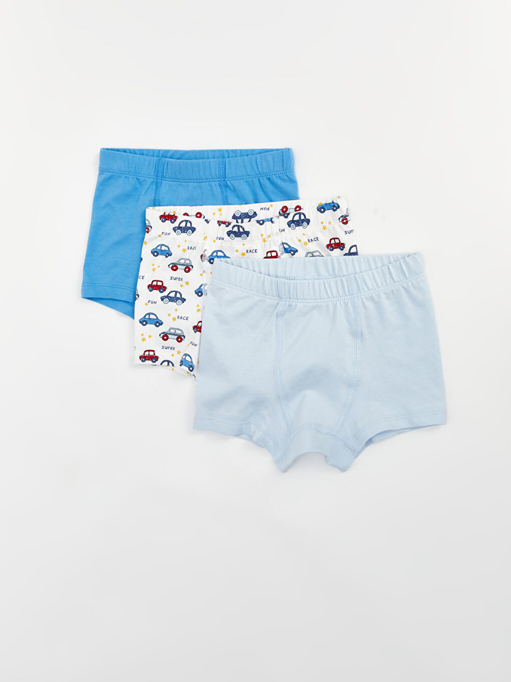 Elastic Waist Baby Boy Boxer 3 Pack W4CU78Z1 LRA W4CU78Z1 LRA LC Waikiki