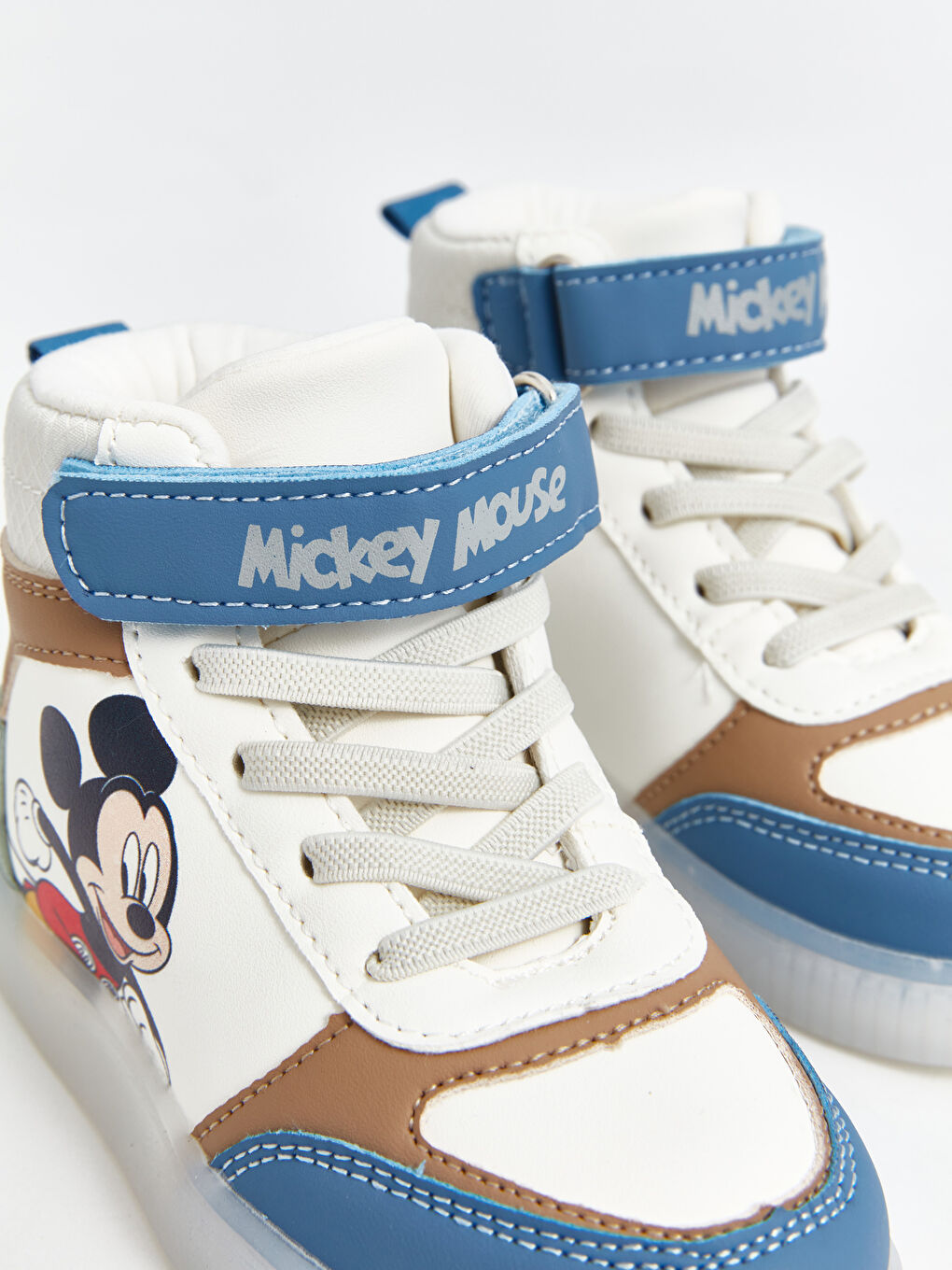 Mickey Mouse Printed Baby Boy Sneakers W4CY26Z1 SZU W4CY26Z1 SZU LC Waikiki