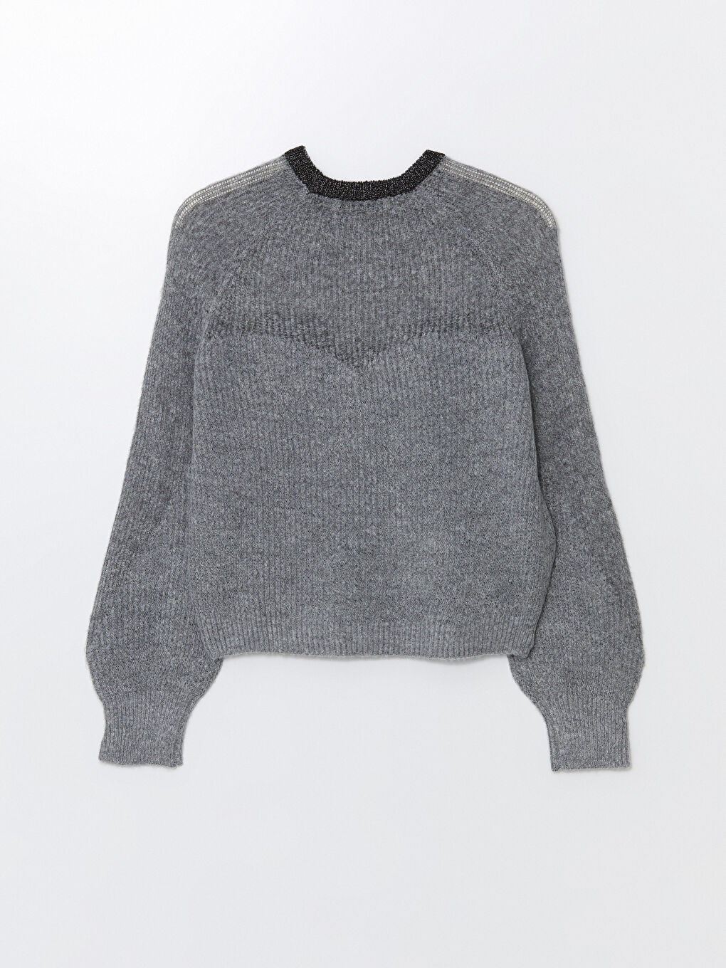 Line and dot heavenly sheer sweater clearance
