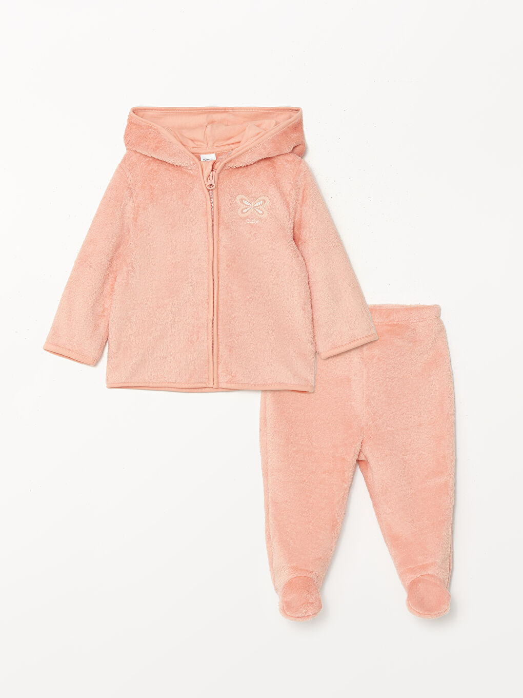Baby girl hooded cardigan best sale
