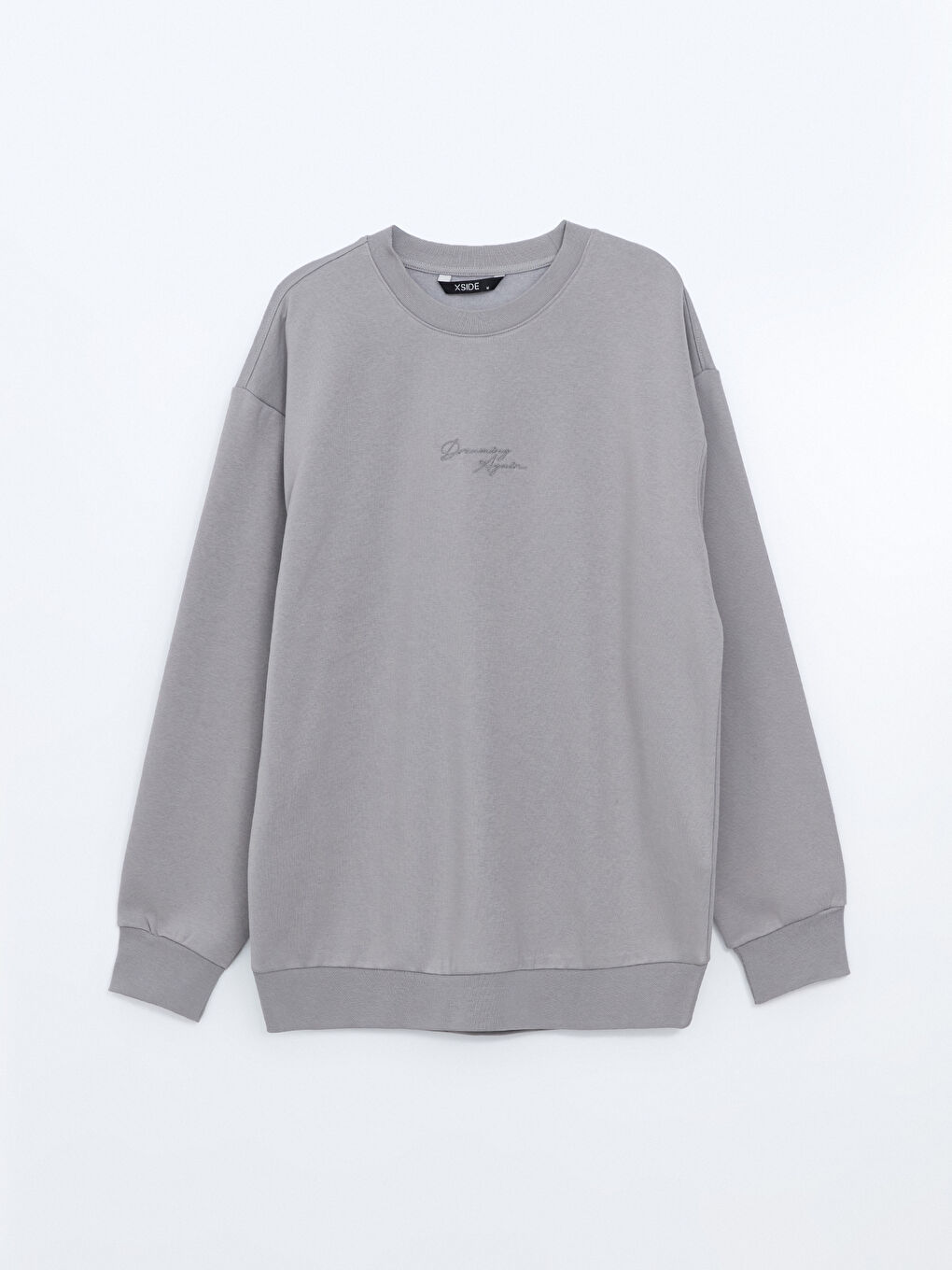 【翌日発送可能】 Neck Crew Long -W4DK37Z8-YBQ Sweatshirt Thick Men's Sleeve ピンズ・ピンバッジ・缶バッジ