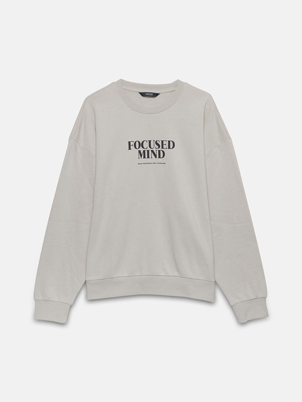 Crew Neck Printed Long Sleeve Sweatshirt -W4DY99Z8-YCP - W4DY99Z8-YCP - LC  Waikiki
