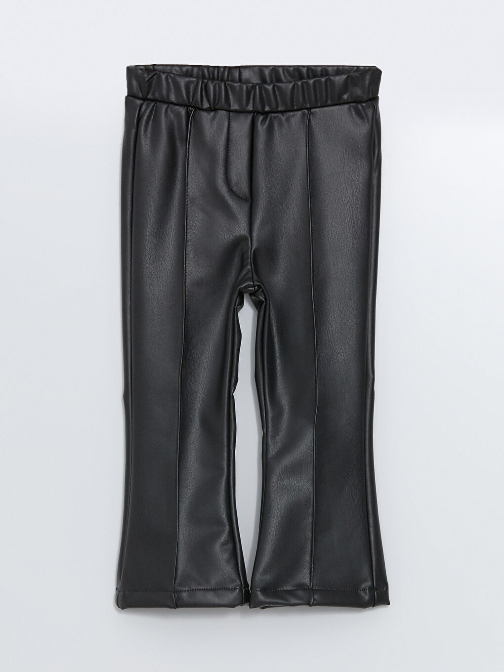 Childrens faux leather trousers hot sale
