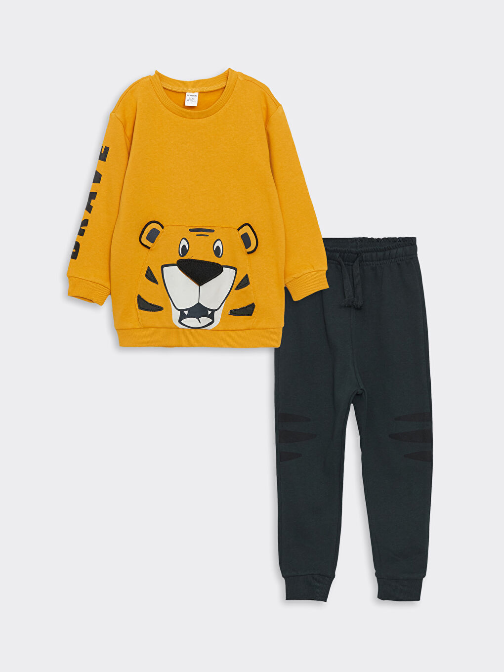Kids yellow sweatsuit cheap