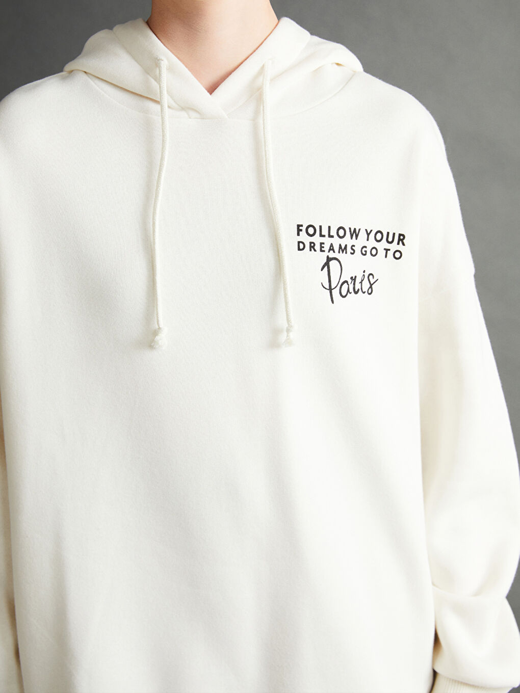 Printed Oversize Women's Thick Hoodie -W4H338Z8-VJP Printed Oversize Women's Thick Hoodie -W4H338Z8-VJP
