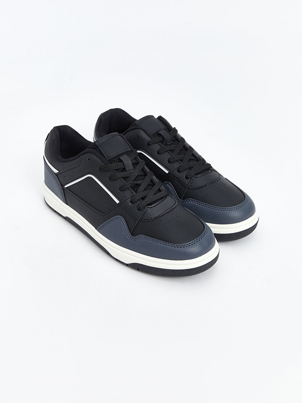 Color block lace up sneakers store