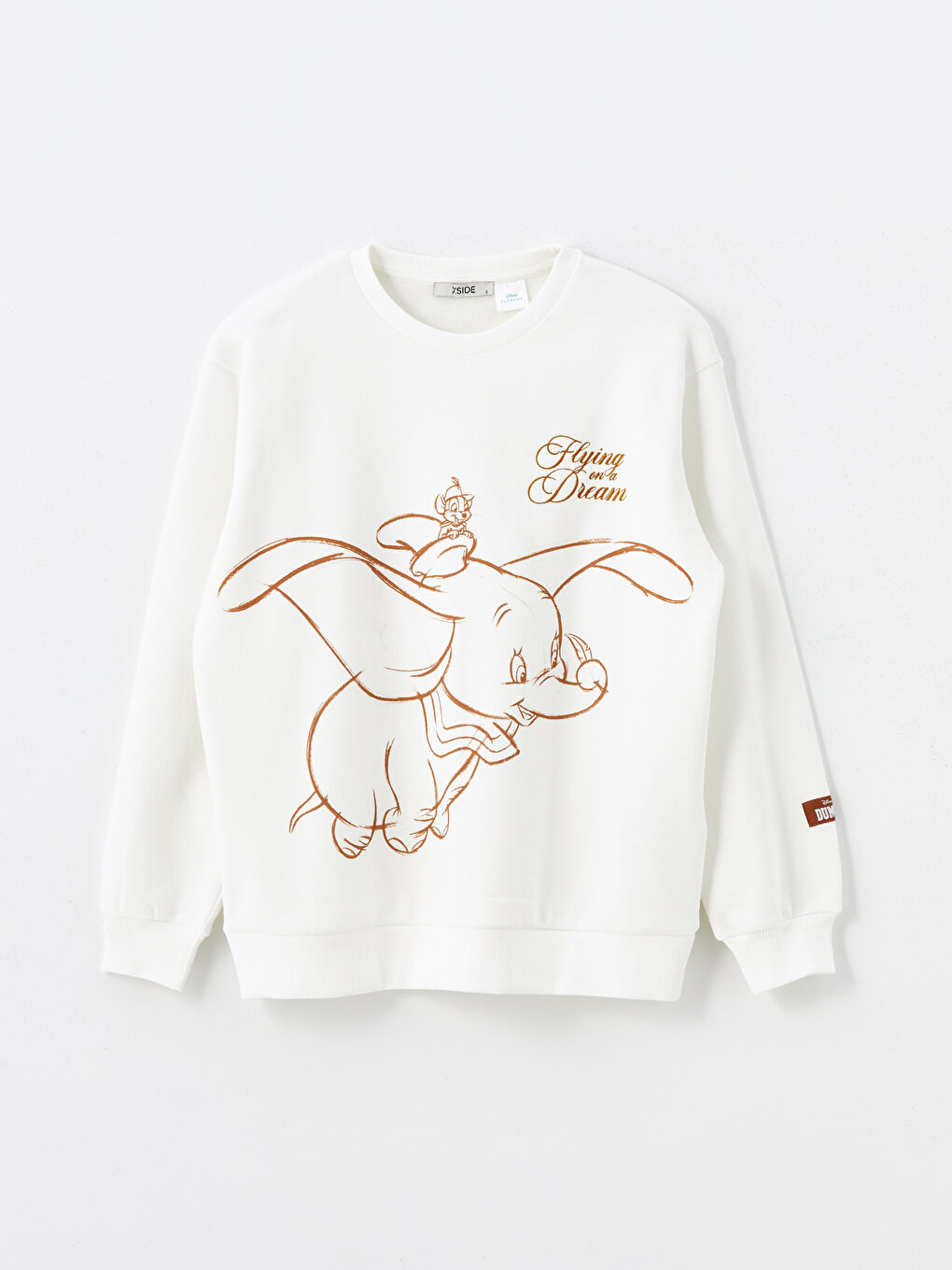 サイクロン　104枚 XSIDE Crew Neck Dumbo Printed Women's Thick Sweatshirt