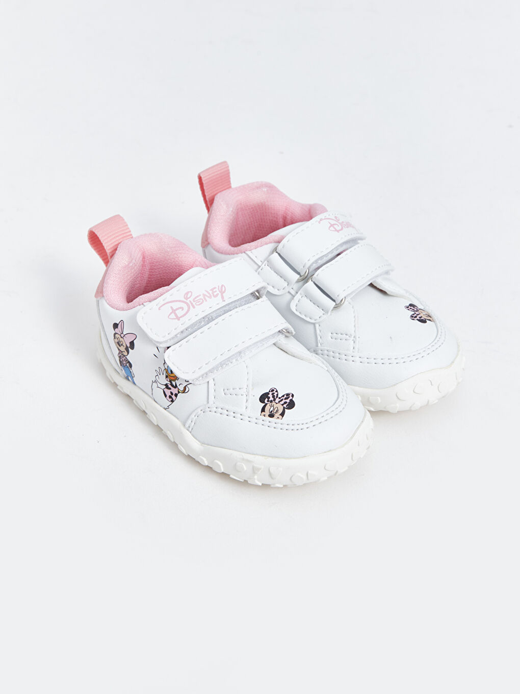 LC WAIKIKI Printed Velcro Minnie Mouse Printed Baby Girls' First