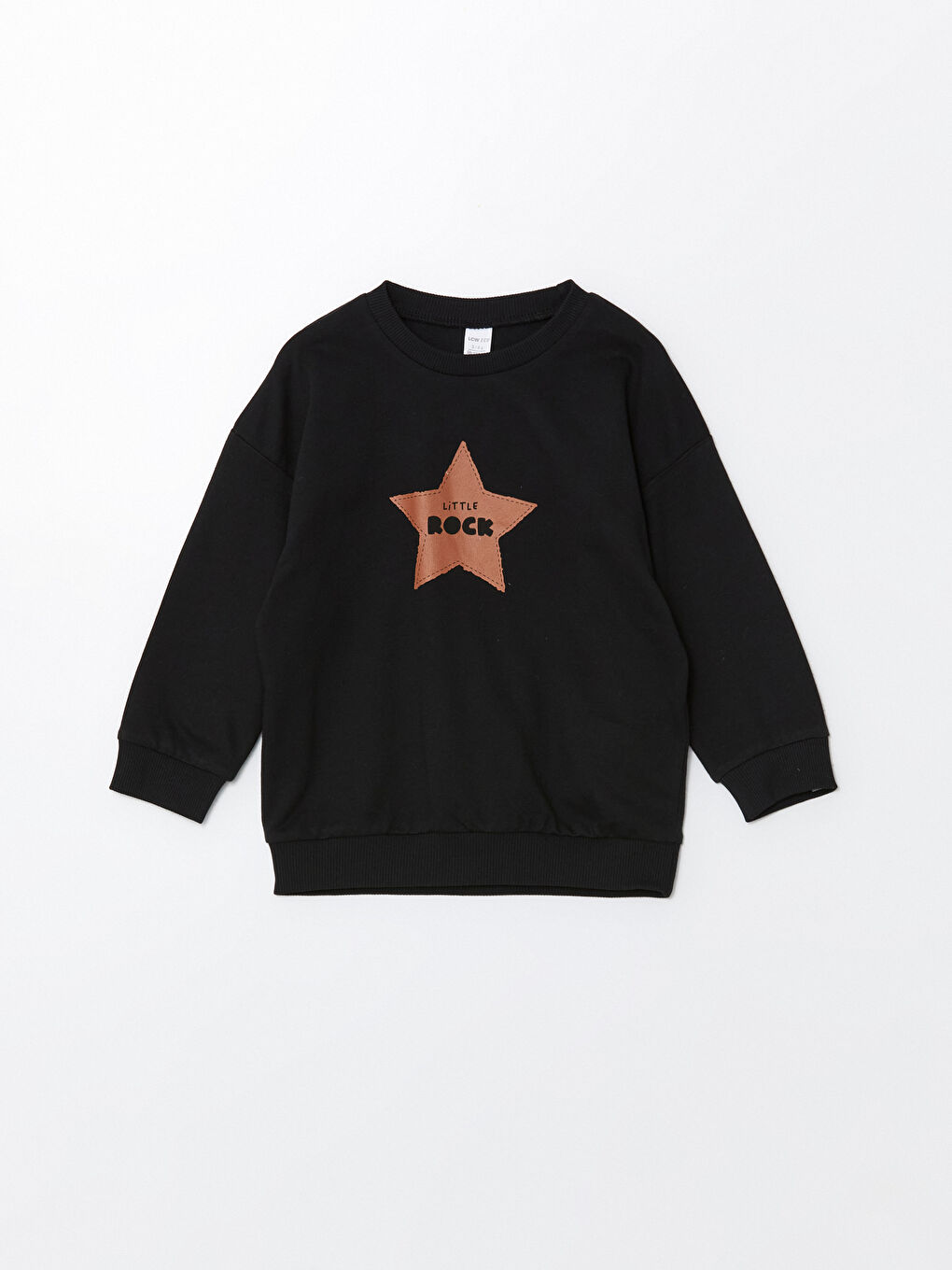 Poncho Crew Neck Printed Baby Boy Sweatshirt W4I532Z1 CVL W4I532Z1 CVL LC Waikiki