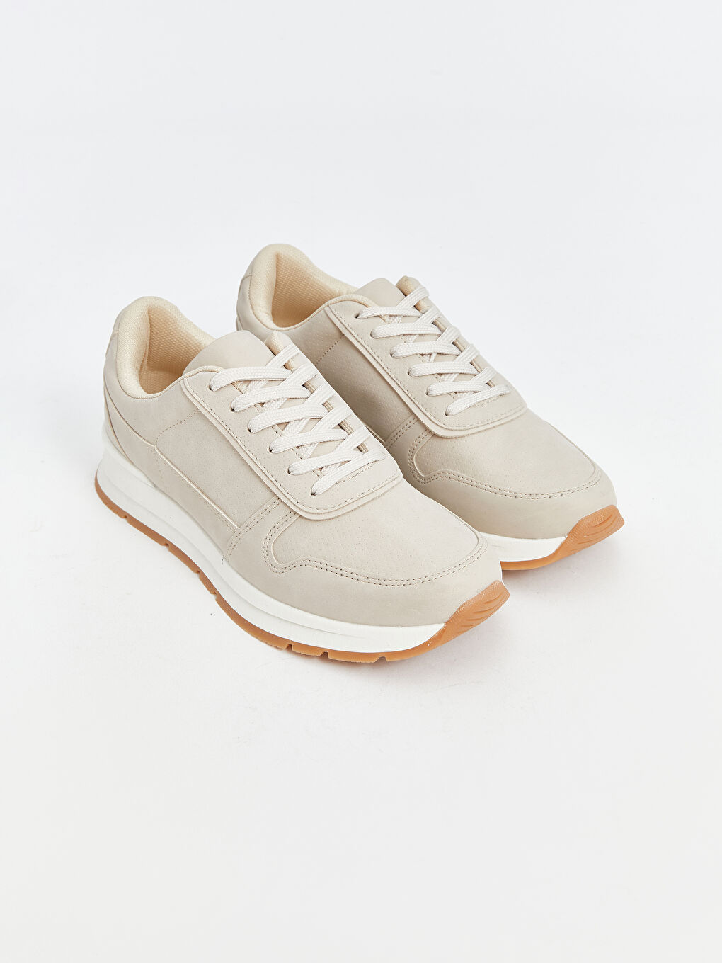 hi.様ベージュ1翌日 LC WAIKIKI Lace-Up Men's Sneakers -W4IT52Z8-S41 - W4IT52Z8