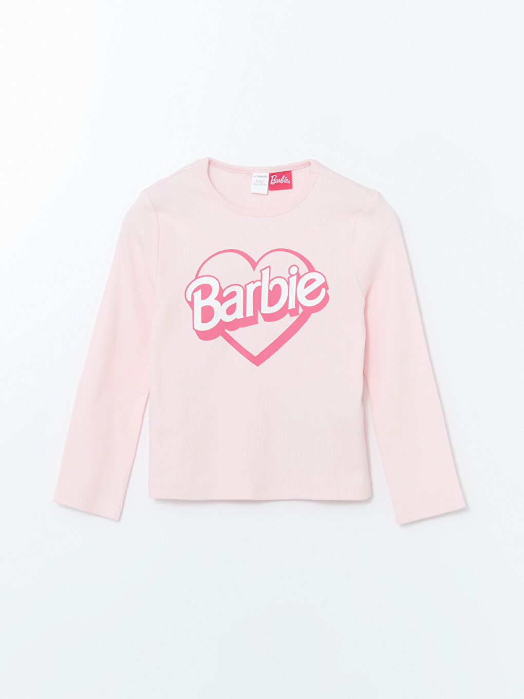 Barbie Printed Long Sleeve Girls T Shirt W4KQ80Z1 QWN W4KQ80Z1 QWN LC Waikiki