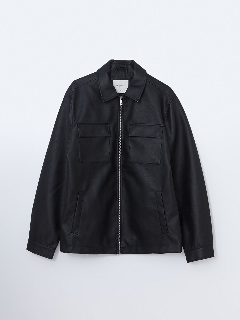 Shirt Collar Pocket Men's Thin Coat -S50096Z8-CVL - S50096Z8 Shirt Collar Pocket Men's Thin Coat -S50096Z8-CVL - S50096Z8