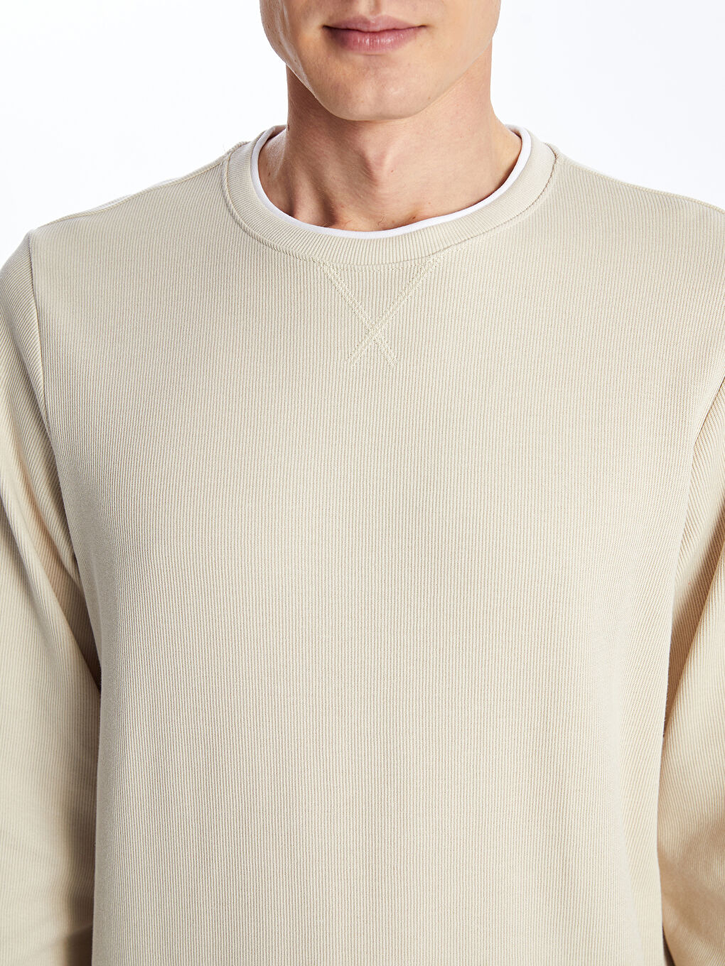 【驚きの値段】 Crew -S50534Z8-DFH Sweatshirt Men's Sleeve Long Neck トップス