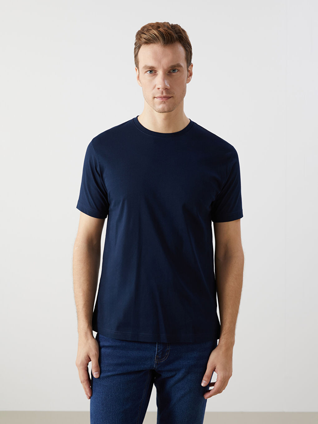 LC WAIKIKI Crew Neck Jersey Men's T-Shirt -S50839Z8-DWP