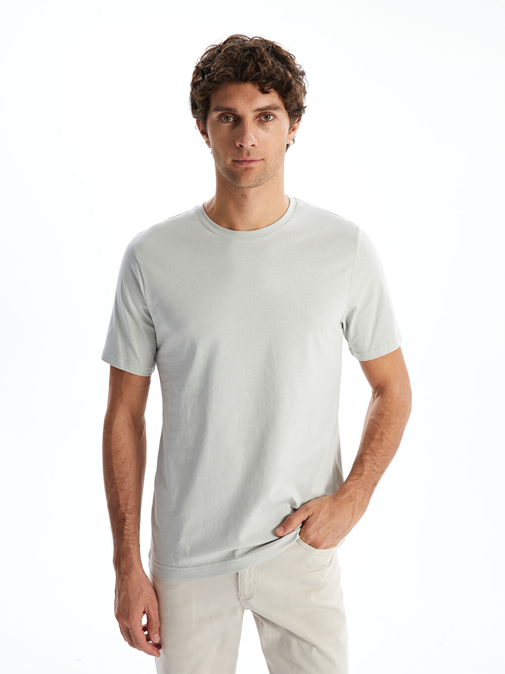 LC WAIKIKI Crew Neck Jersey Men's T-Shirt -S50839Z8-G2Y