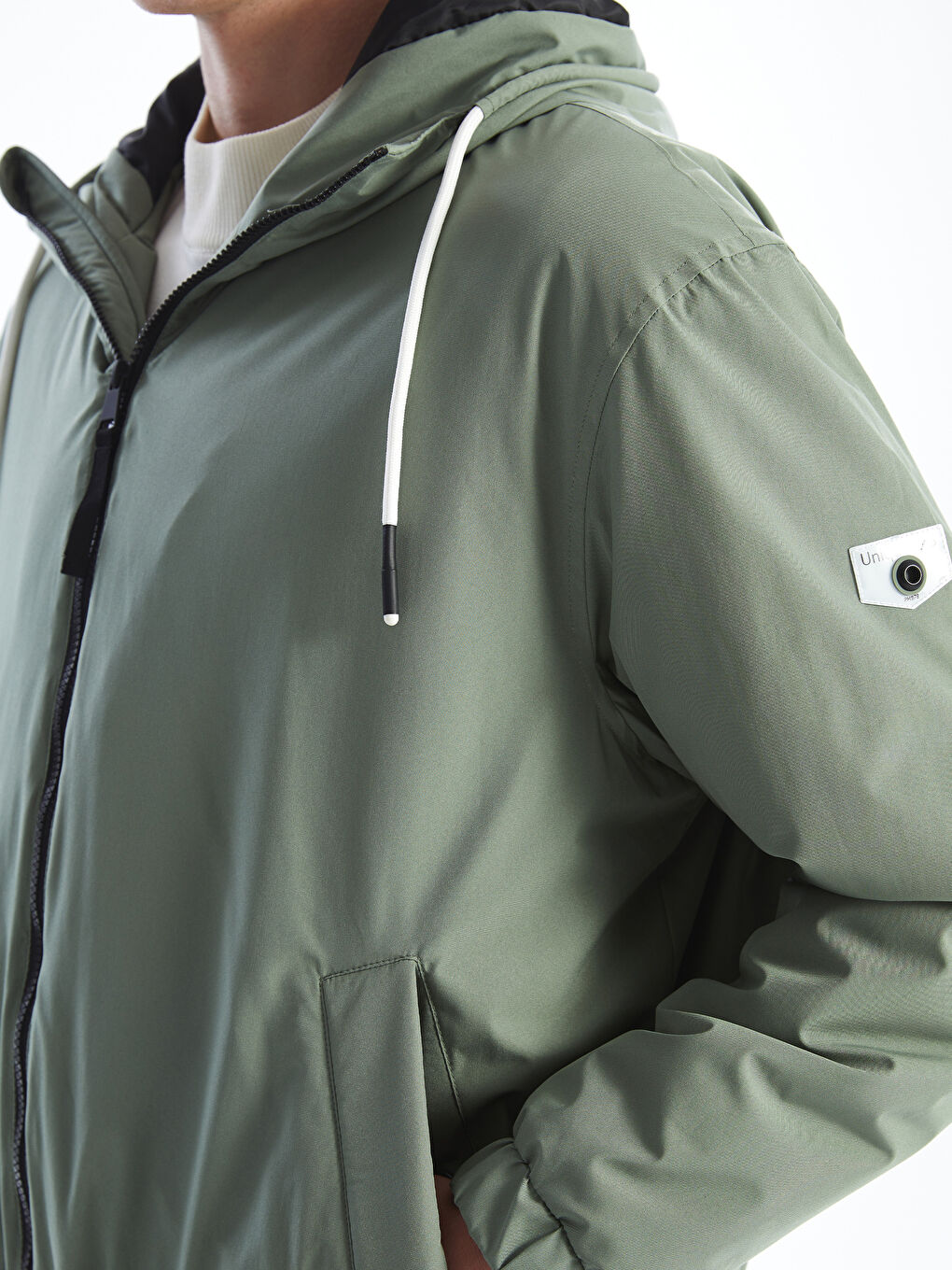 XSIDE Relaxed Fit Hooded Men's Medium Thickness Coat