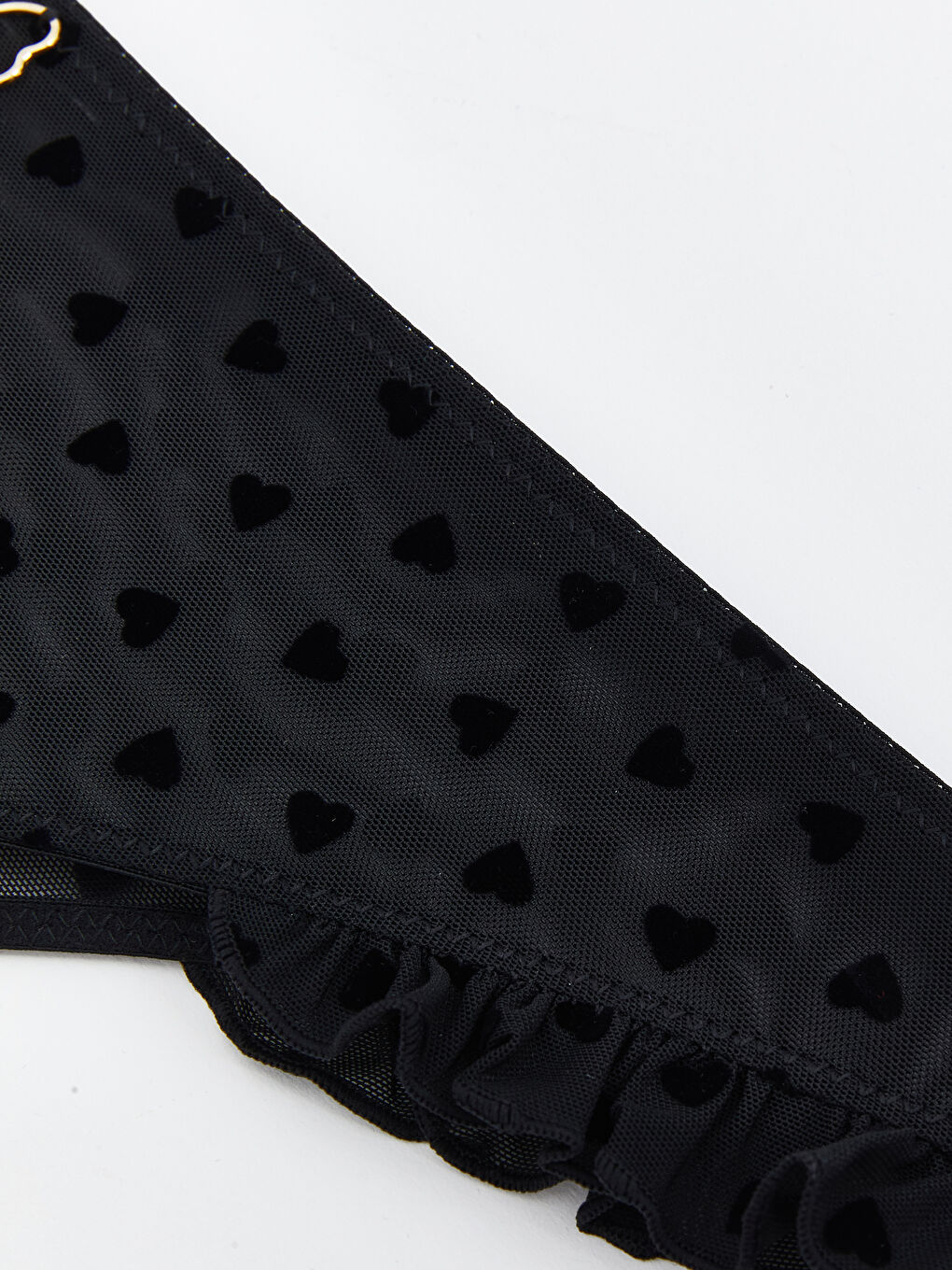 Heart Patterned Lace Fantasy Brazilian Brief -S52329Z8-CVL