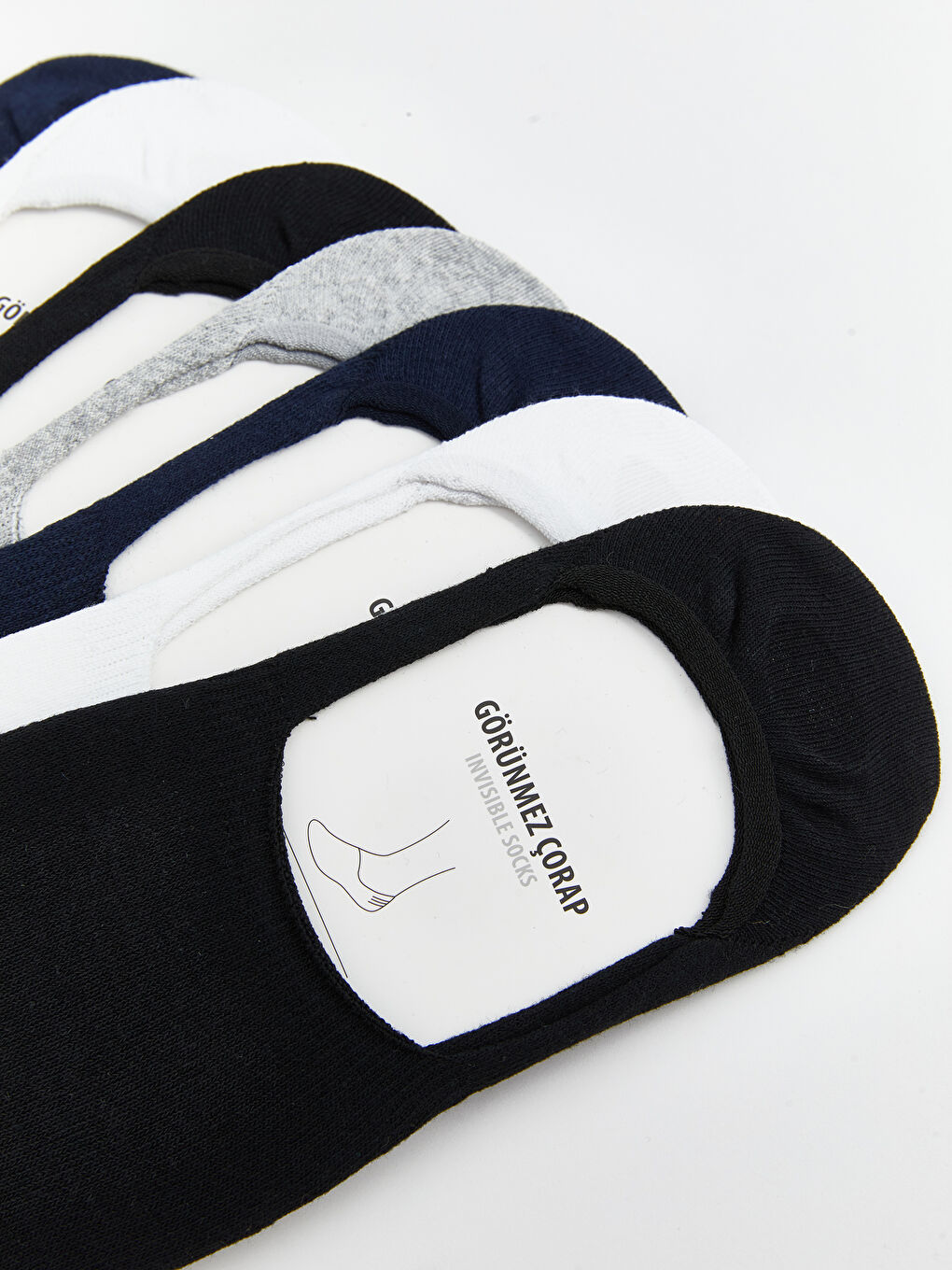 LC WAIKIKI Men's Invisible Socks 7 Pack -S52964Z8-K00