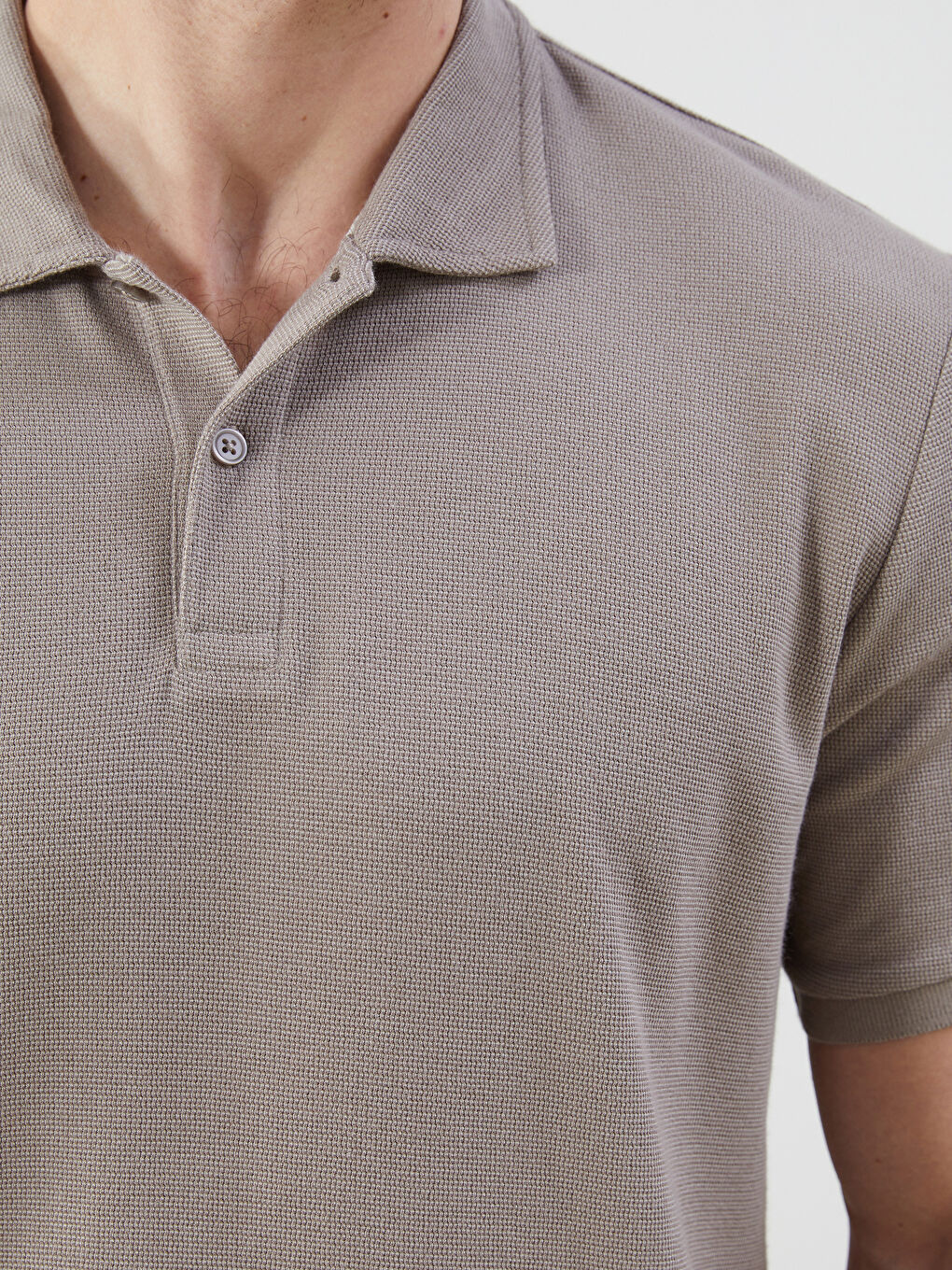Polo Neck Short Sleeve Men's T-Shirt -S54271Z8-YUU