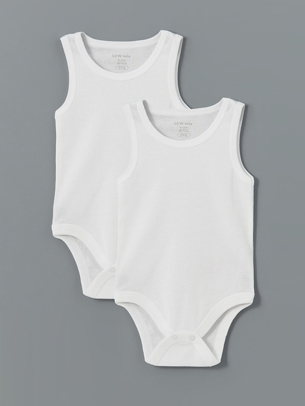 LC WAIKIKI Organic Fabric Baby Girls' Snap Bodysuit Pack