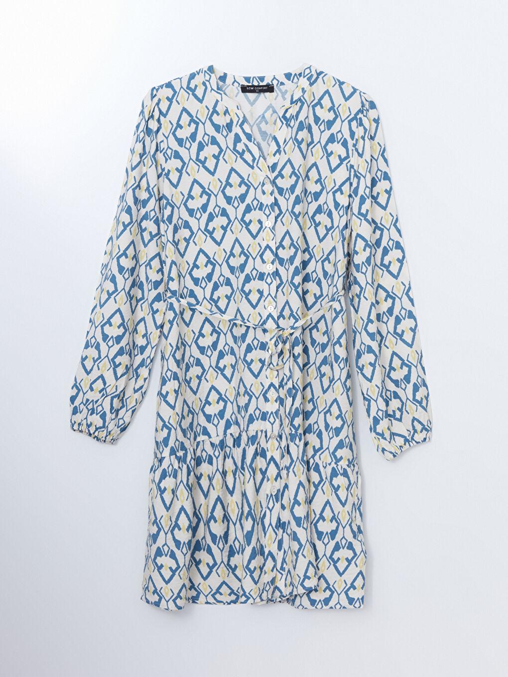 激安アウトレット Collar Crazy Patterned -S55849Z8-LQQ Dress Shirt Women's One Piece