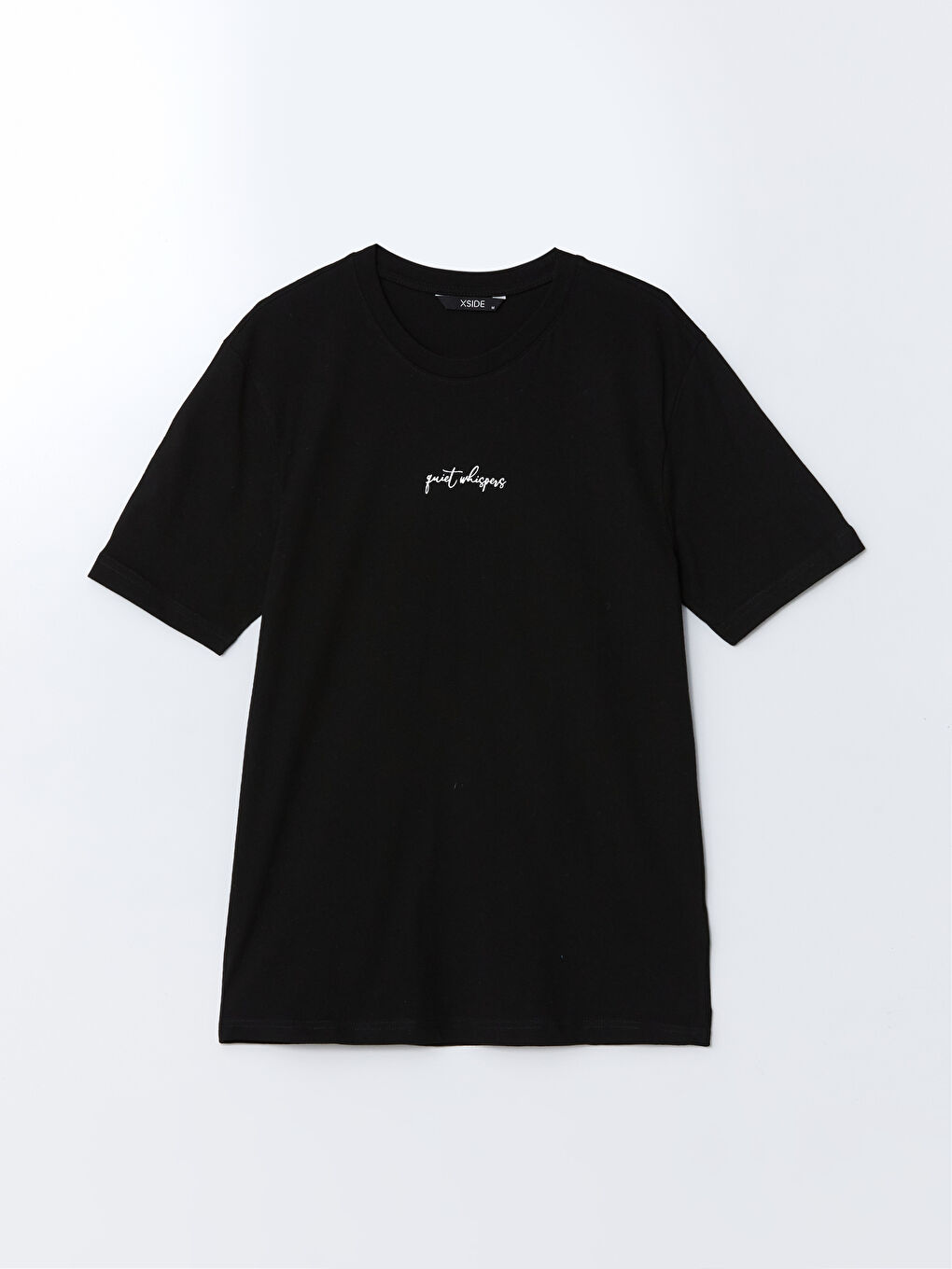 XSIDE Crew Neck Short Sleeve Printed Combed Cotton Men's T
