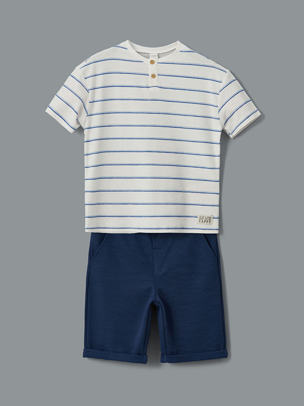 Baby Boy ECRU Set -S56909Z1-LRA - S56909Z1-LRA - LC Waikiki