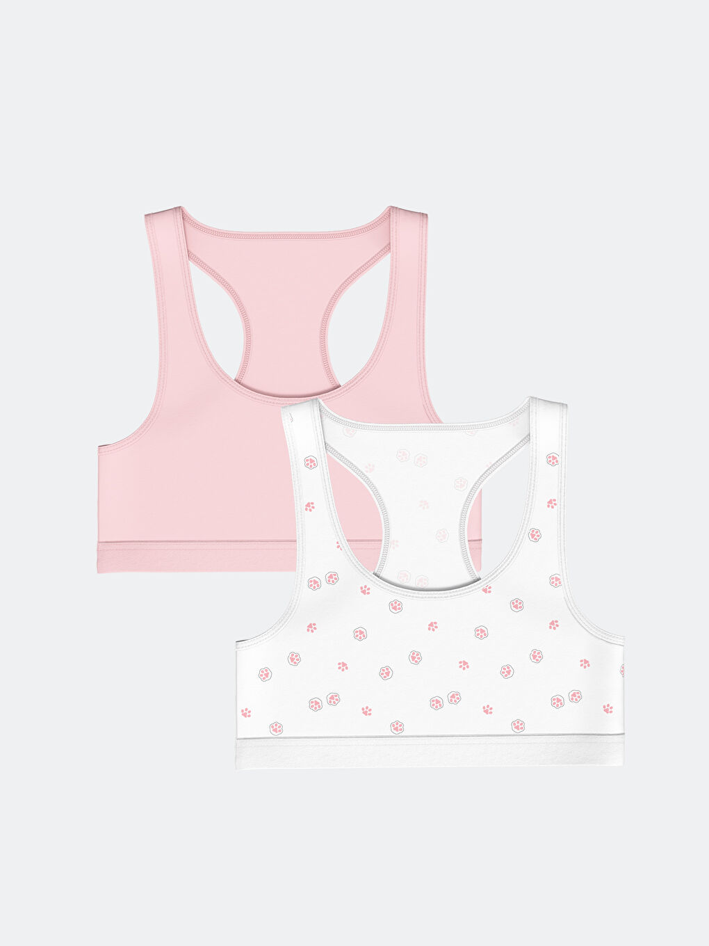 Printed Girl Bustier 2-Pack -S57718Z4-FSA - S57718Z4-FSA
