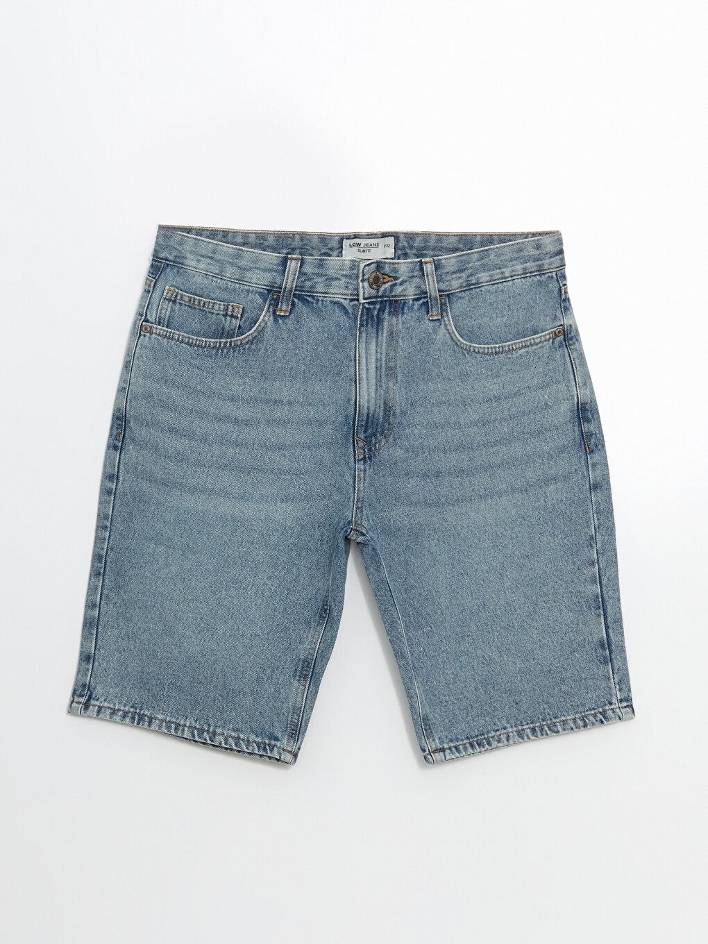Slim Fit Men's Denim Shorts -S5AI08Z8-H45 - S5AI08Z8-H45
