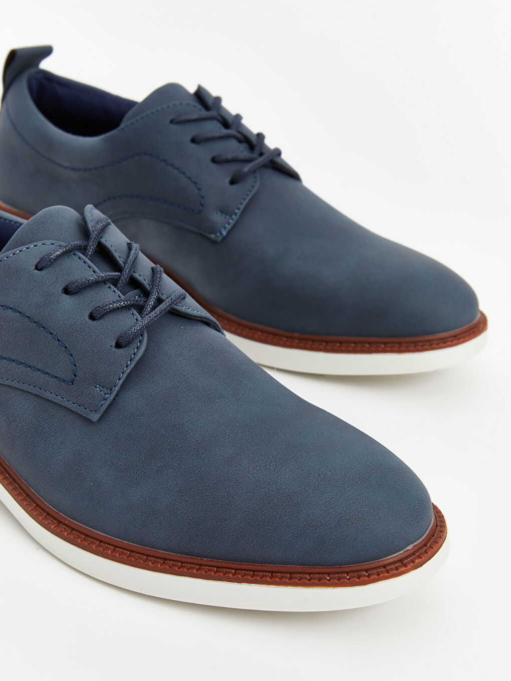 Suede Look Lace-Up Men's Classic Shoes -S5AI32Z8-CRP