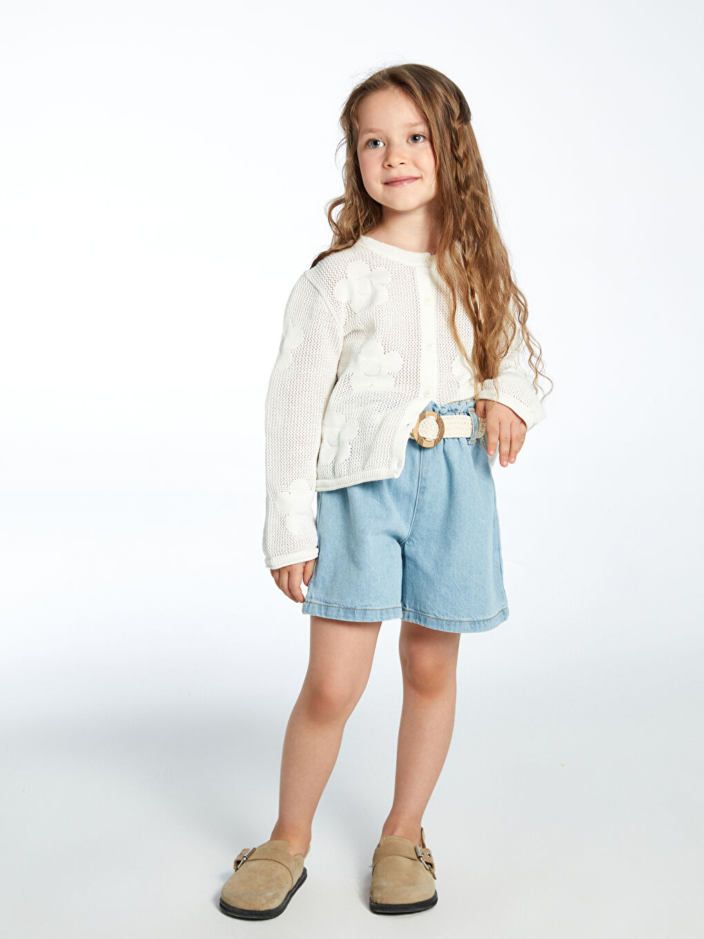 Girl INDIGO Jean Shorts -S5AS19Z1-311 - S5AS19Z1-311 - LC Girl INDIGO Jean Shorts -S5AS19Z1-311 - S5AS19Z1-311 - LC