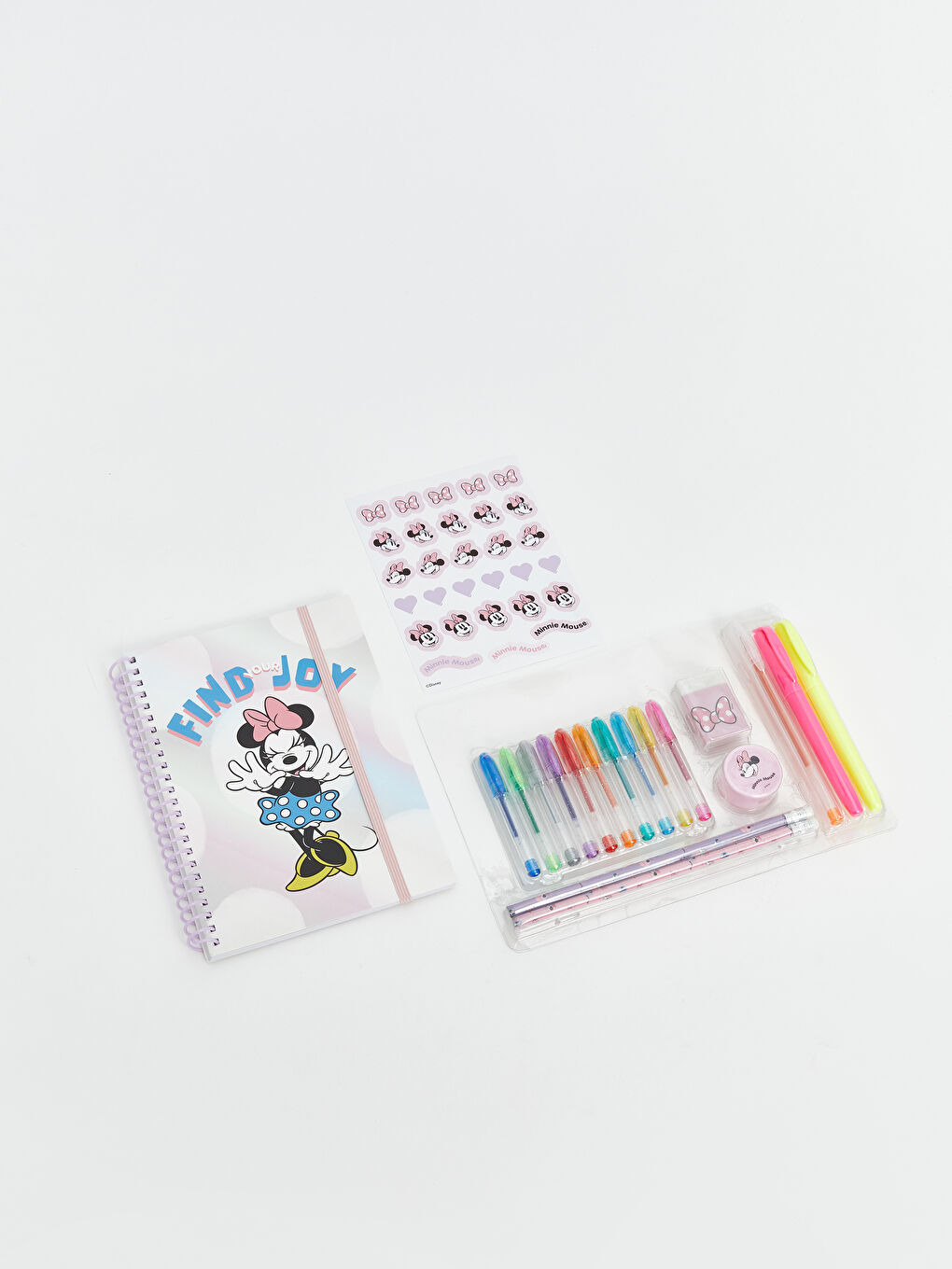 Minnie Mouse Printed Stationery Set -S5AV71Z4-M0T - S5AV71Z4