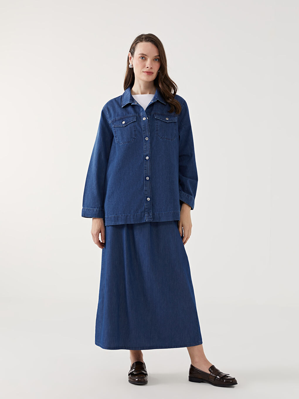 MOUSSY | REMAKE DENIM SHIRT ジャケット (シャツ・ブラウス