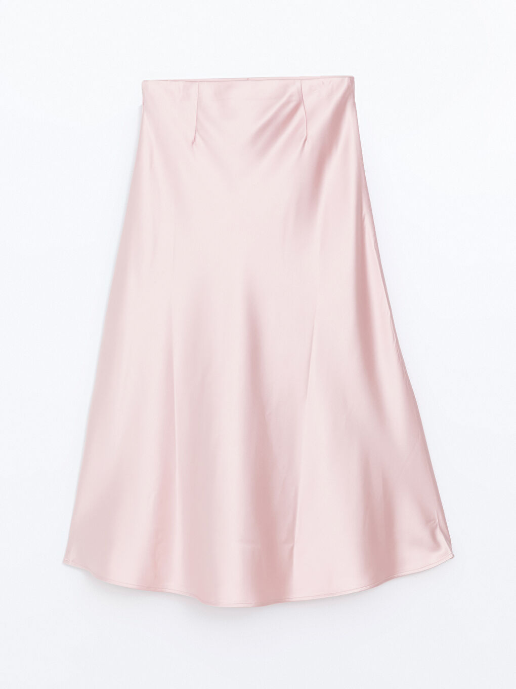 Standard Fit Plain Satin Women's Skirt -S5BG71Z8-G3G