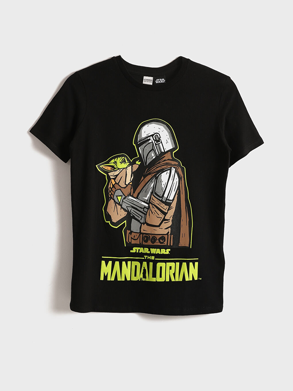 LC WAIKIKI Crew Neck Star Wars Printed Short Sleeve Boys' T-Shirt  -S5CS85Z4-CVL S5CS85Z4-CVL LC Waikiki