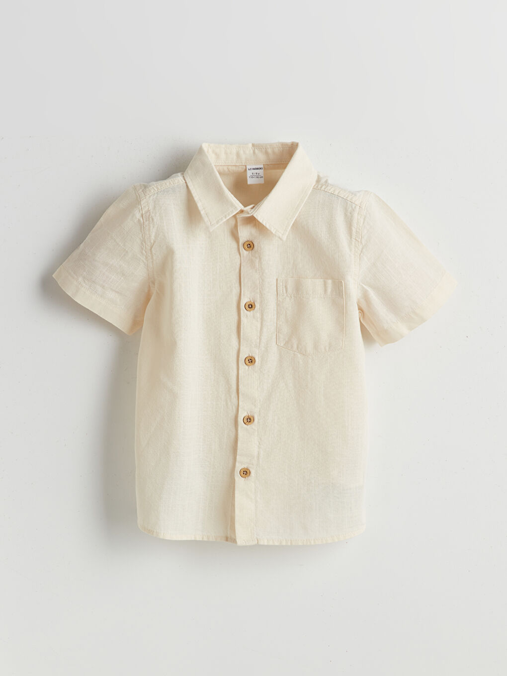 LC WAIKIKI Basic Pocket Boys' Poplin Shirt -S5DF04Z1-QVK