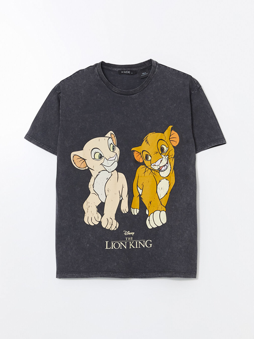 XSIDE Crew Neck Lion King Printed Women's T-Shirt -S5EA05Z8