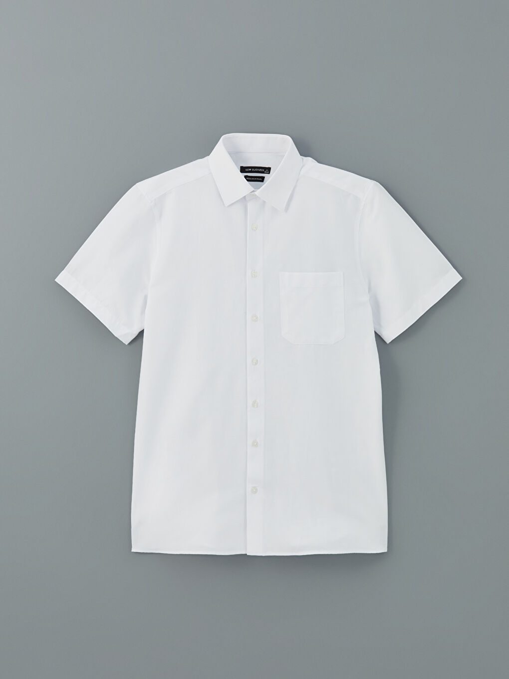 LC WAIKIKI Regular Fit Short Sleeve Poplin Men's Shirt