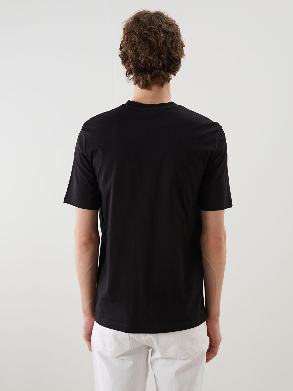 Crew Neck Matchbox Brooklyn Printed Combed Cotton Men's T