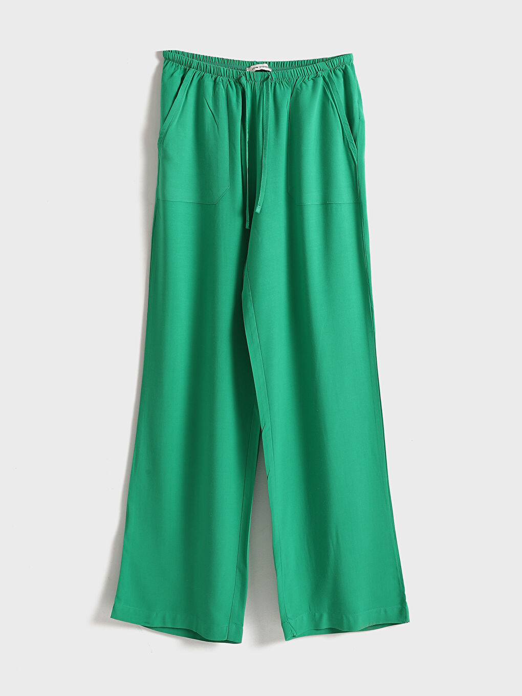Woman GREEN Trousers -S5H376Z8-E5F - S5H376Z8-E5F - LC Waikiki