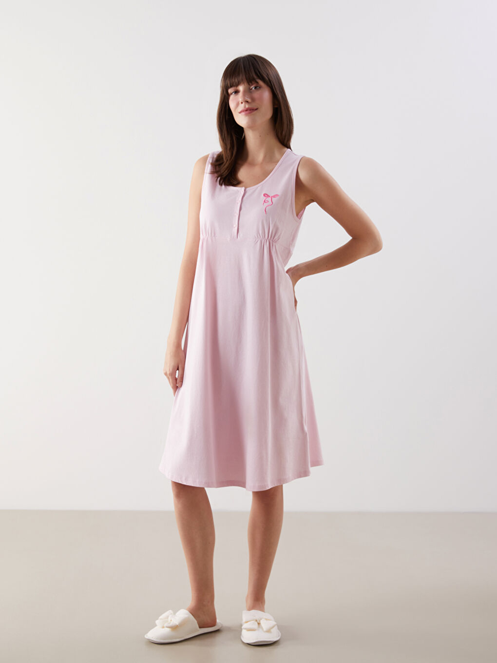 LC WAIKIKI ორსულის U-ყელიანი ბაფთით