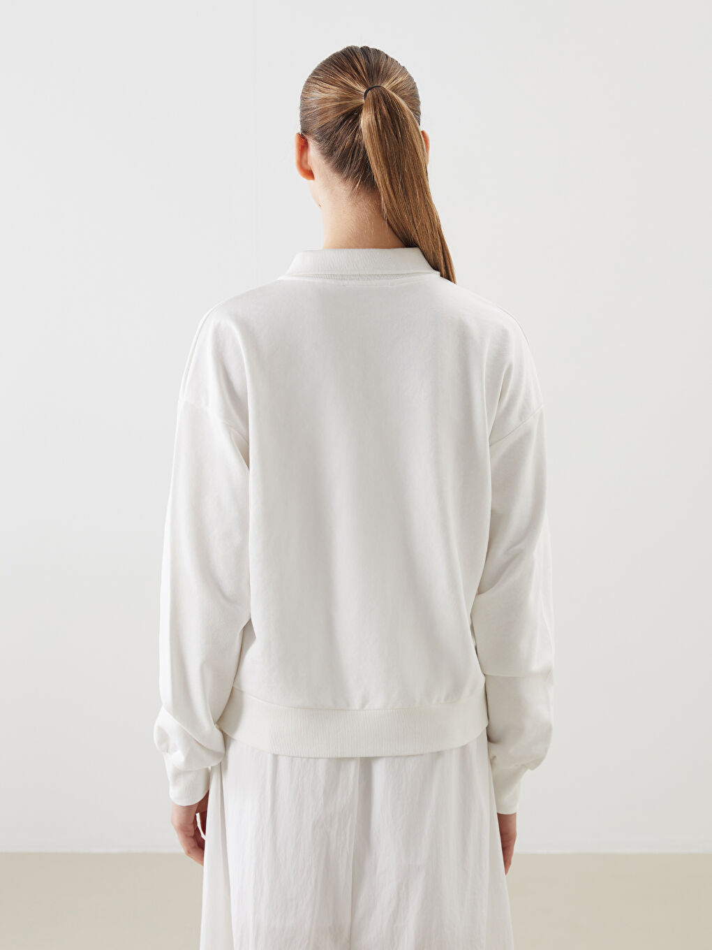 XSIDE Свитшот с вышивкой Brooklyn с водолазкой для женщин